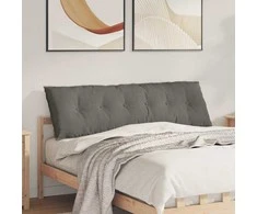 Apsaugos Pagalvė Šviesiai pilka 160 x 50 cm Kordūrinis audinys