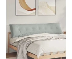Apsaugos Pagalvė Šviesiai pilka 200 x 50 cm Kordūrinis audinys