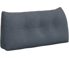 Apsaugos Pagalvė Tamsiai pilka 100 x 24 x 50 cm Aksomas