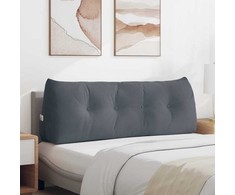 Apsaugos Pagalvė Tamsiai pilka 140 x 24 x 50 cm Aksomas