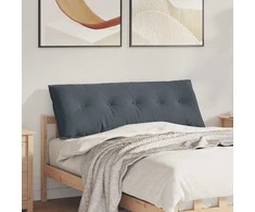 Apsaugos Pagalvė Tamsiai pilka 140 x 50 cm Kordūrinis audinys