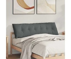Apsaugos Pagalvė Tamsiai pilka 160 x 19 x 50 cm audinys