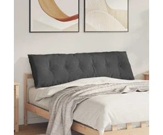 Apsaugos Pagalvė Tamsiai pilka 160 x 50 cm Kordūrinis audinys