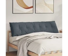 Apsaugos Pagalvė Tamsiai pilka 180 x 50 cm Kordūrinis audinys