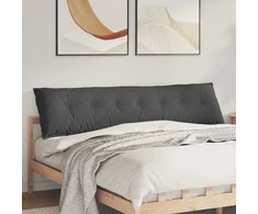 Apsaugos Pagalvė Tamsiai pilka 200 x 50 cm Kordūrinis audinys