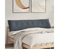 Apsaugos Pagalvė Tamsiai pilka 200 x 50 cm Kordūrinis audinys
