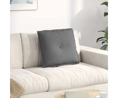 Apsaugos Pagalvė Tamsiai pilka 50 x 19 x 45 cm audinys