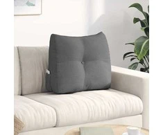 Apsaugos Pagalvė Tamsiai pilka 60 x 24 x 50 cm audinys
