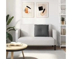 Apsaugos Pagalvė Tamsiai pilka 60 x 50 cm Kordūrinis audinys