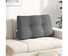 Apsaugos Pagalvė Tamsiai pilka 80 x 24 x 50 cm audinys