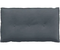 Apsaugos Pagalvė Tamsiai pilka 80 x 50 cm Kordūrinis audinys