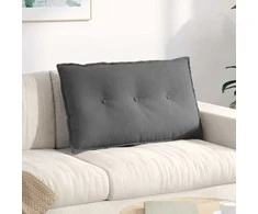 Apsaugos Pagalvė Tamsiai pilka 80 x 50 cm Mikropluošto audinys