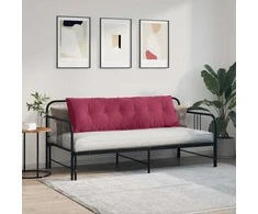 Apsaugos Pagalvė Vyno raudona 160 x 50 cm Kordūrinis audinys