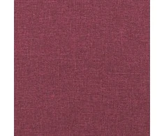 Apsaugos Pagalvė Vyno raudona 200 x 19 x 50 cm audinys