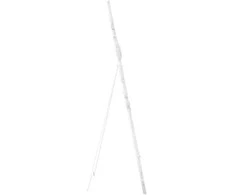Kalėdų Žvaigždė Šaltas baltas 51,5 x 50 x 0,65 cm Geležis