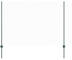 Lauko įmontuotas tvoros stulpas 5 vnt. Žalia 200 cm