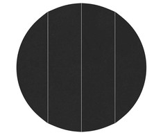 Baseino dugno plėvelė Juoda Ø 500 cm Nekintantis audinys