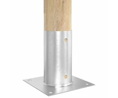 Apvalus žemės inkaras 12 pcs Sidabrinė 15 x 15 x 15 cm Metalas