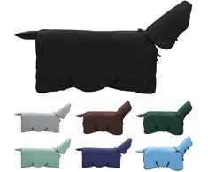Arklių antklodė Juoda 85 cm Poliesteris