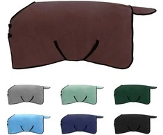 Arklių antklodė Pilnas Tamsiai Rudas 115 cm Poliesteris