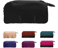 Arklių antklodė Tamsiai žalia ir juoda 125 cm Poliesteris
