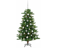 Artificial Christmas Tree with Bauble 150 cm 150 LED