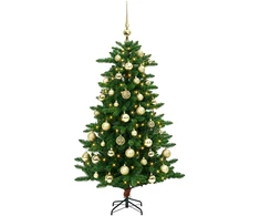 Artificial Christmas Tree with Bauble 150 cm 150 LED