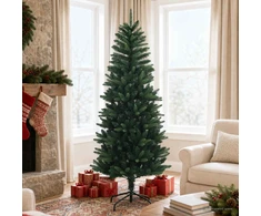 Artificial Hinged Christmas Tree 180 cm PE ir PVC Žalia