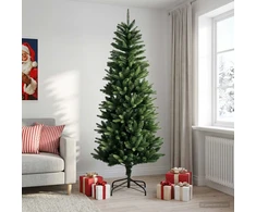 Artificial Hinged Christmas Tree 240 cm PE ir PVC Žalia