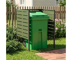 Atliekų konteinerio ekranas 85 x 85 x 113 cm Plienas