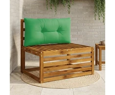 Atlošo pagalvė PUTTEN 100% poliesteris Žalia 70 x 40 x 10 cm