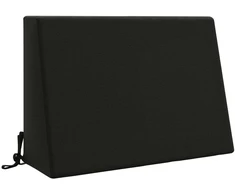 Atlošo pagalvėlė SOEST 100% poliesteris Juoda 60 x 20 x 40 cm