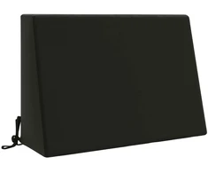 Atlošo pagalvė SOEST 100% poliesteris Juoda 60 x 20 x 40 cm