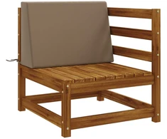 Atlošo pagalvėlė SOEST 100% poliesteris Taupe 60 x 20 x 40 cm