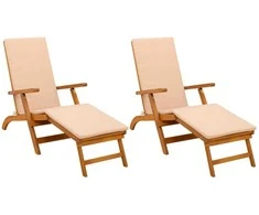 Atsilenkiantis ir sulankstomas saulės gultas 2 pcs