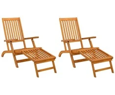 Atsilenkiantis ir sulankstomas saulės gultas 2 pcs