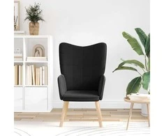 Fotelis krėslas Juoda 62 x 67 x 95,5 cm Šerpos audinys