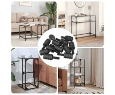 Atstumo varžtas 4865 pcs Juoda M4 Guma ir plienas