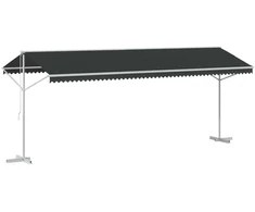 Atvira markizė Antracito 6 x 3 m Poliesteris
