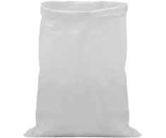 Audiniai maišai 10 pcs Balta 50 x 80 cm PP