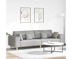 Sofa Debesų pilka 250 x 77 x 76 cm audinys