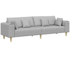 Sofa Debesų pilka 250 x 77 x 76 cm audinys