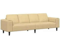 Sofa Pilkai žalia 250 x 77 x 76 cm Kordūrinis audinys