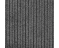 Sofa Tamsiai pilka 250 x 188 x 76 cm Kordūrinis audinys