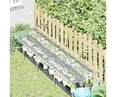 augalų danga su ąselėmis 1x4 m PVC