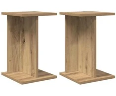 Augalų stovas 2 pcs Amatinė Ąžuolas 25 x 25,5 x 40,5 cm