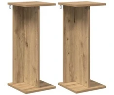 Augalų stovas 2 pcs Amatinė Ąžuolas 25 x 25,5 x 60,5 cm
