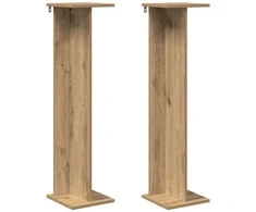 Augalų stovas 2 pcs Amatinė Ąžuolas 25 x 25,5 x 100,5 cm