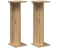 Augalų stovas 2 pcs Amatinė Ąžuolas 25 x 25,5 x 80,5 cm