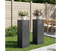 Augalų stovas 2 pcs Antracito 30 x 30 x 100 cm